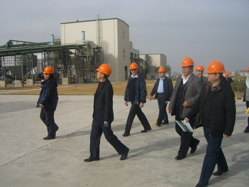 國家農(nóng)業(yè)部、財政部以及甘肅省農(nóng)業(yè)廳、財政廳等領(lǐng)導(dǎo)到公司考察調(diào)研