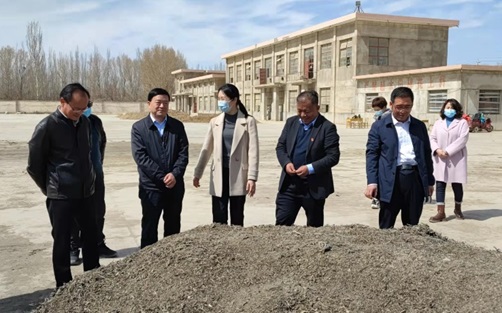 黨委書(shū)記、董事長(zhǎng)劉興斌到金塔縣調(diào)研